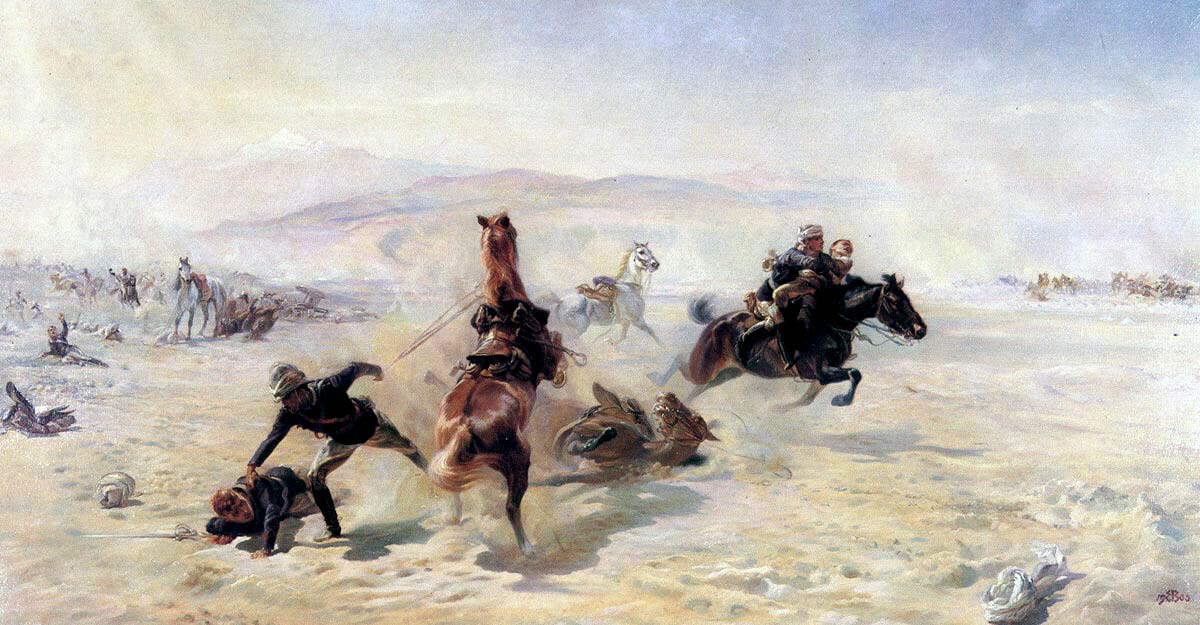 lady butler battle of maiwand painting