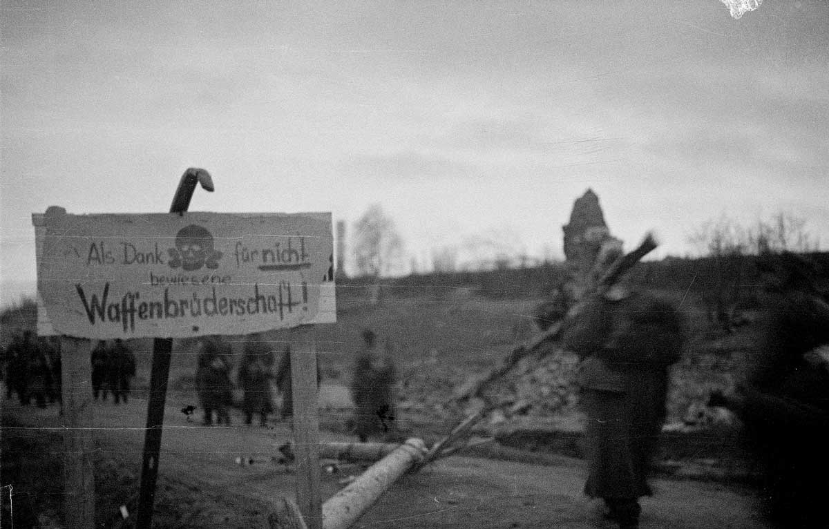 lapland war sign