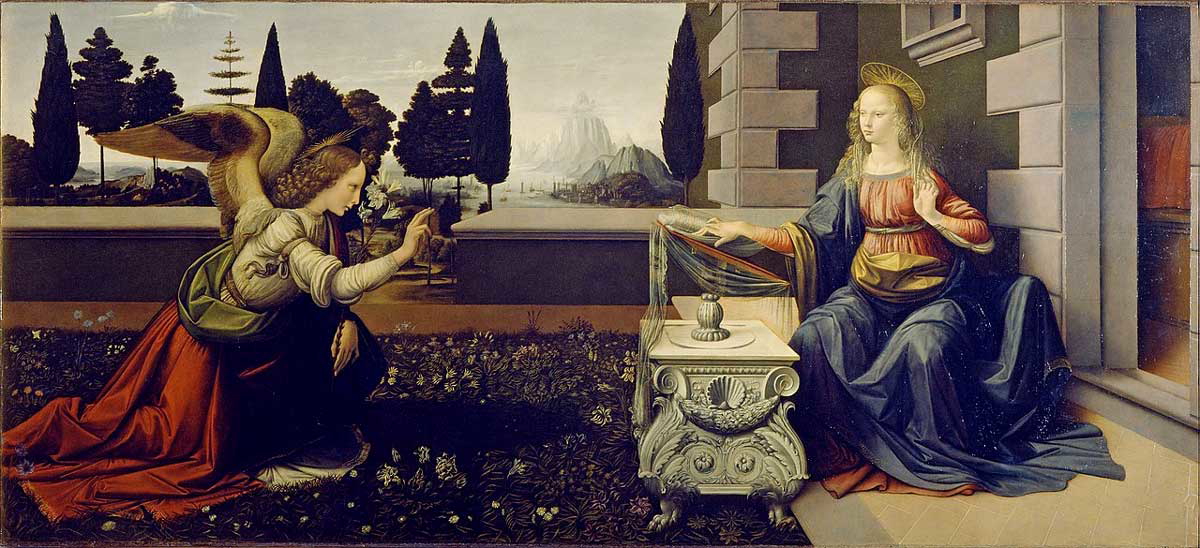 leonardo da vinci annunciation