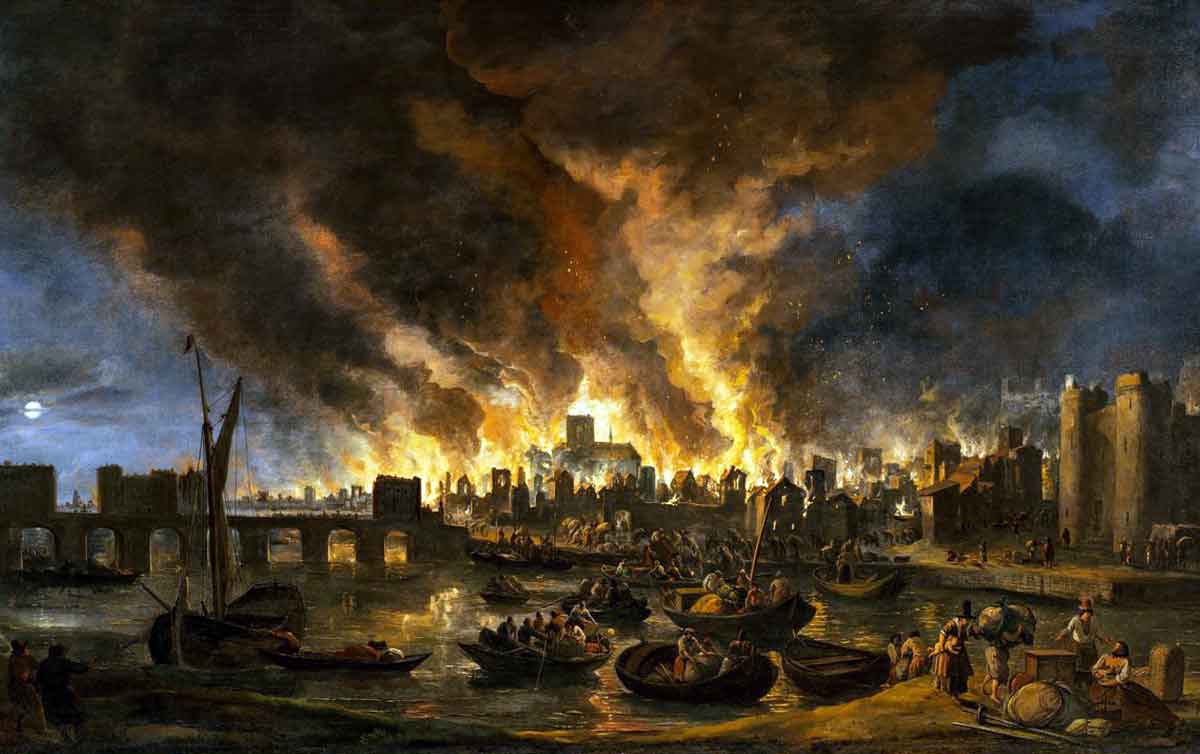 lieve verschuier great fire of london painting
