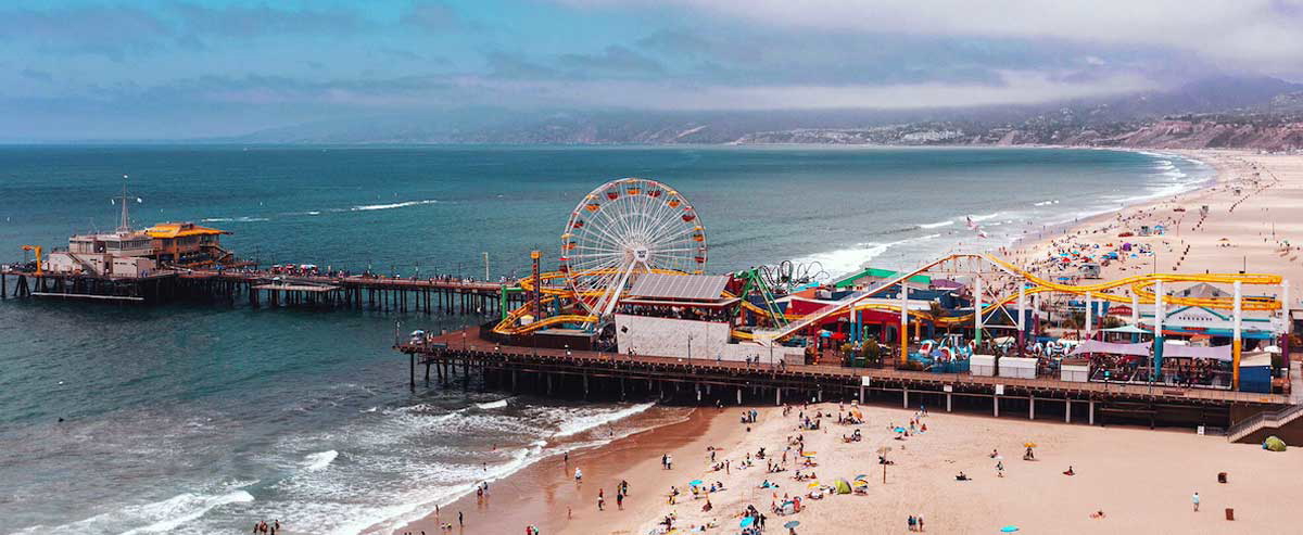 los angeles santa monica pier