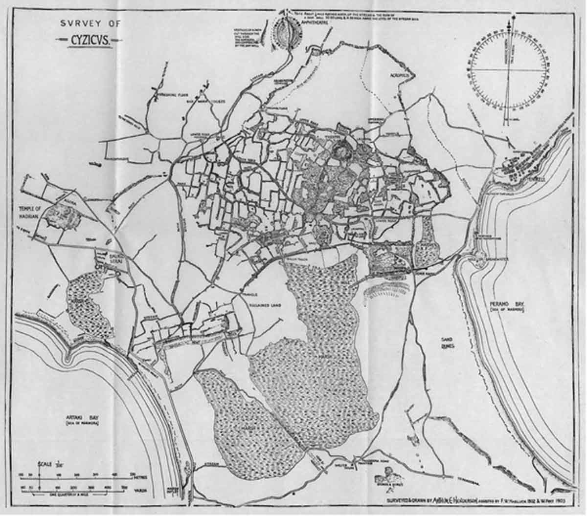 map cyzicus 1903 british school at athens
