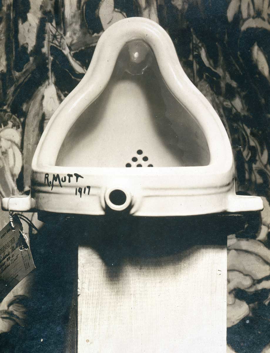 marcel duchamp fountain photo