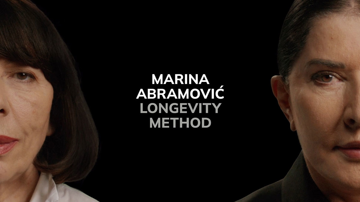 marina abramovic longevity ad