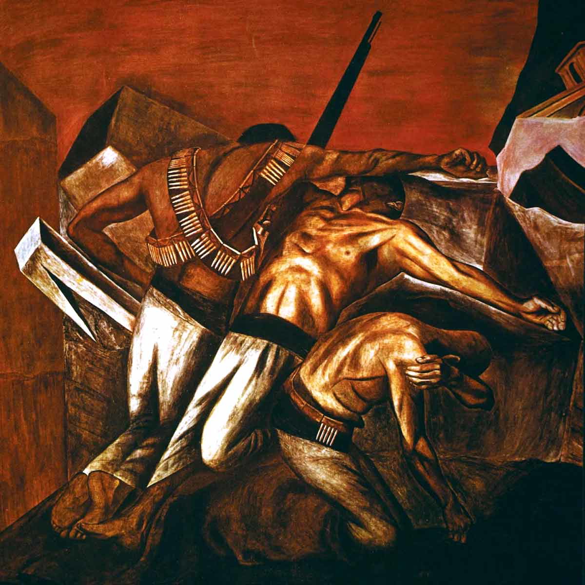 mexican artist trench jose clemente orozco