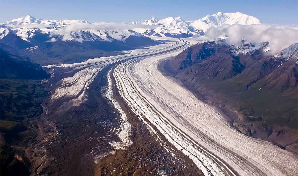 Nabesna Glacier and Mt. Blackburn by Bev Goad, Source: Flickr