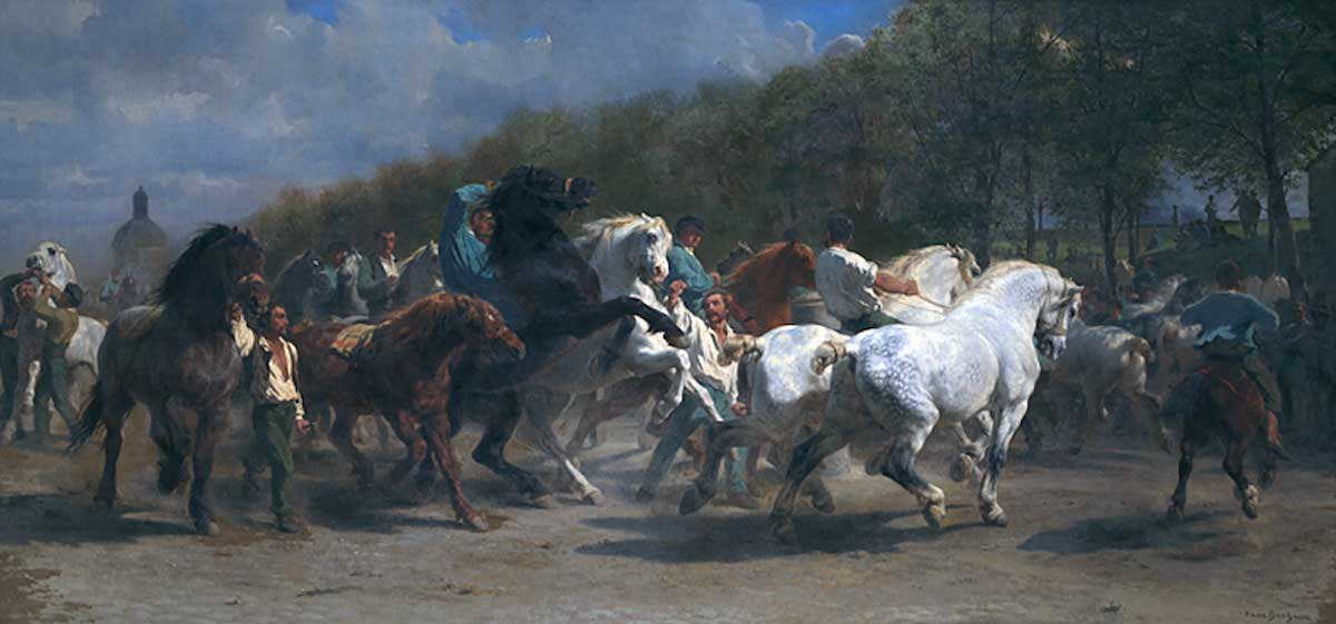 national gallery london rosa bonheur horse fair painting