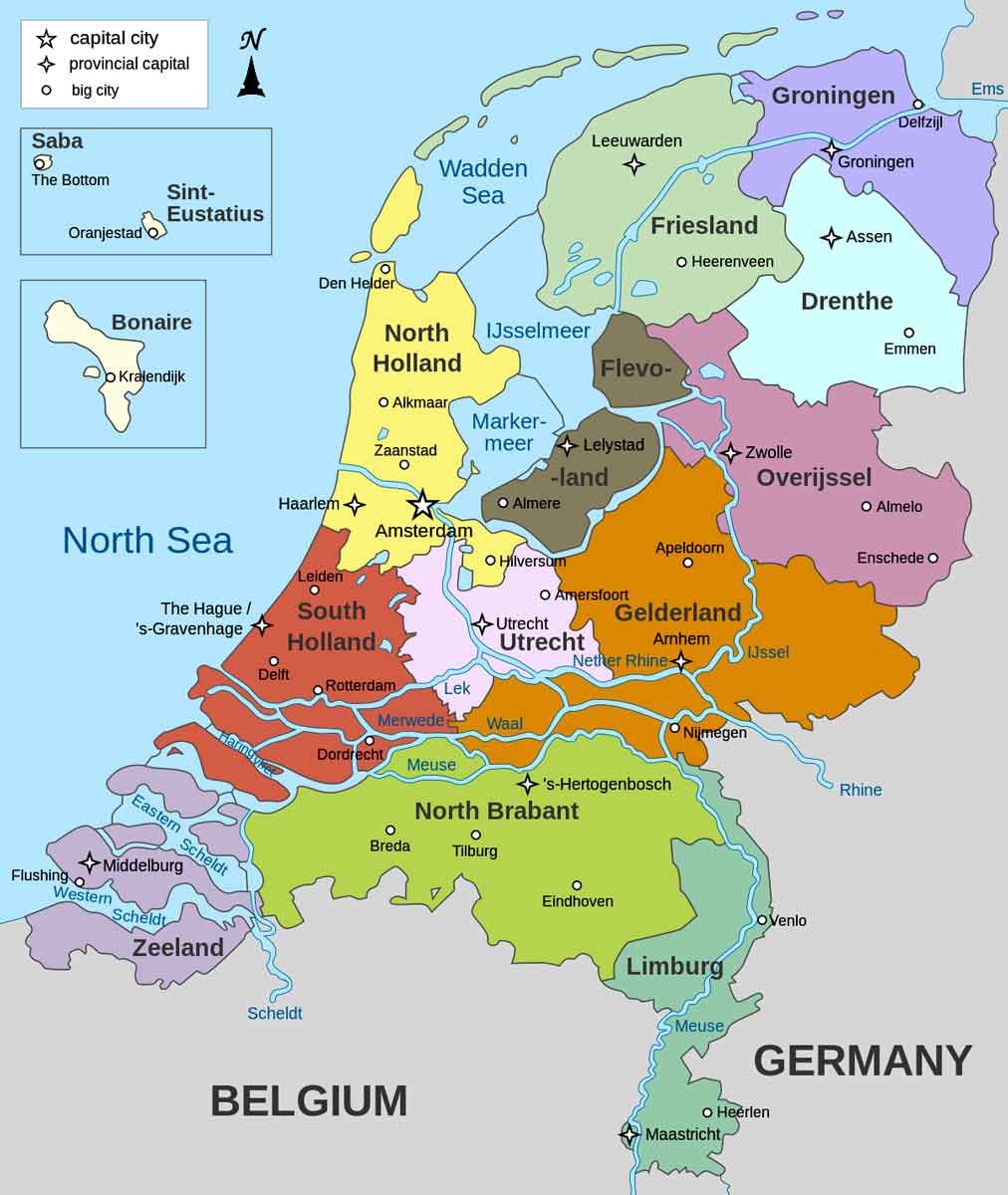 netherlands provinces