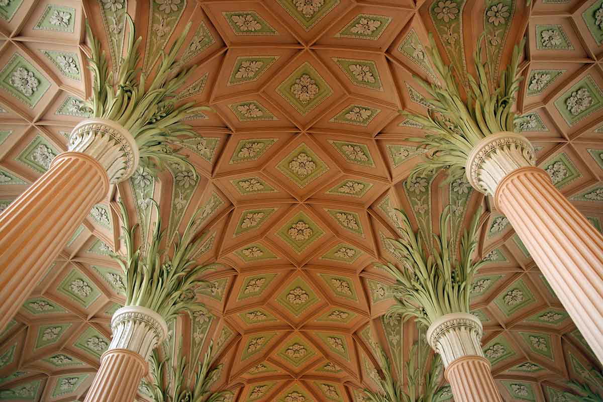 nikolaikirche leipzig ceiling