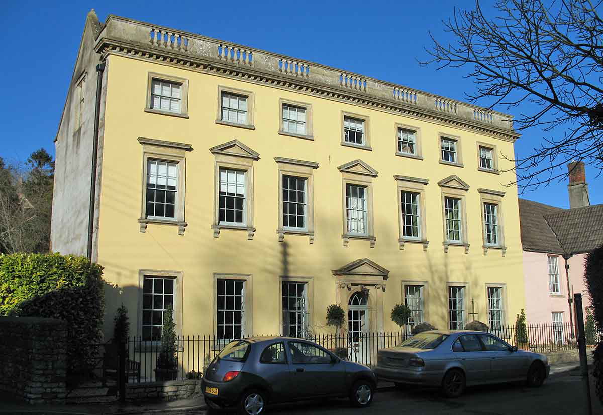 old bowlish house