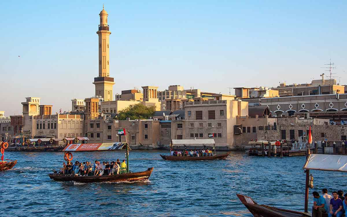 old dubai from creek