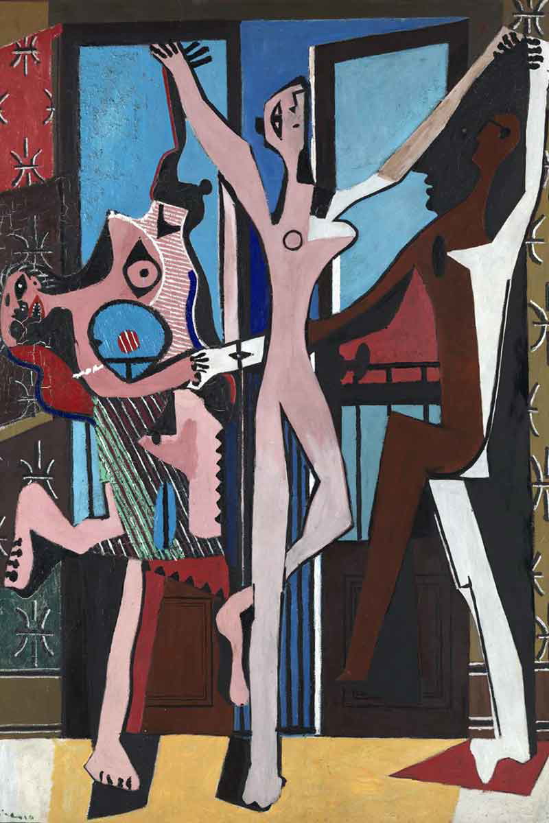 pablo picasso three dancers painting