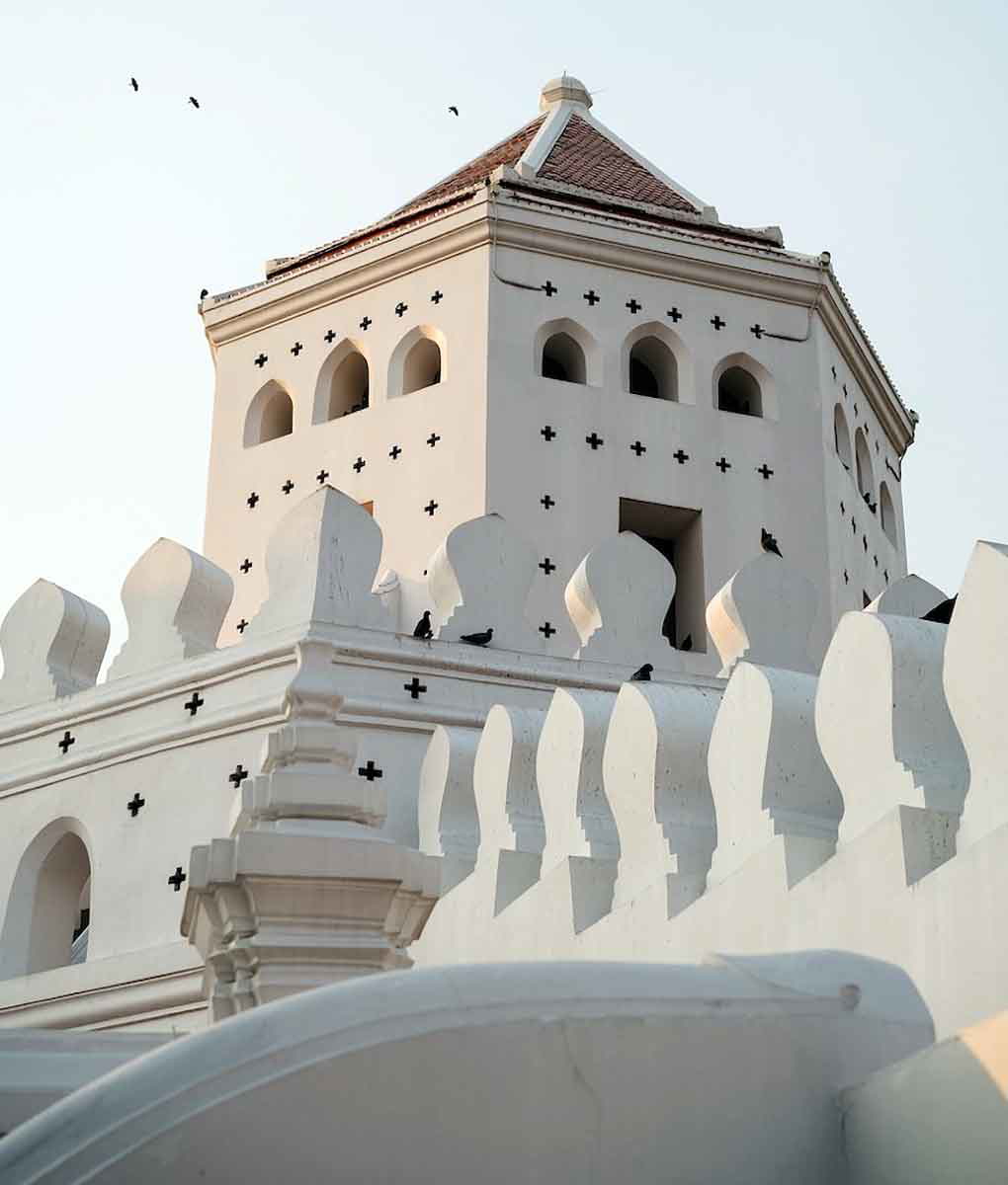 phra sumen fort historical site bangkok
