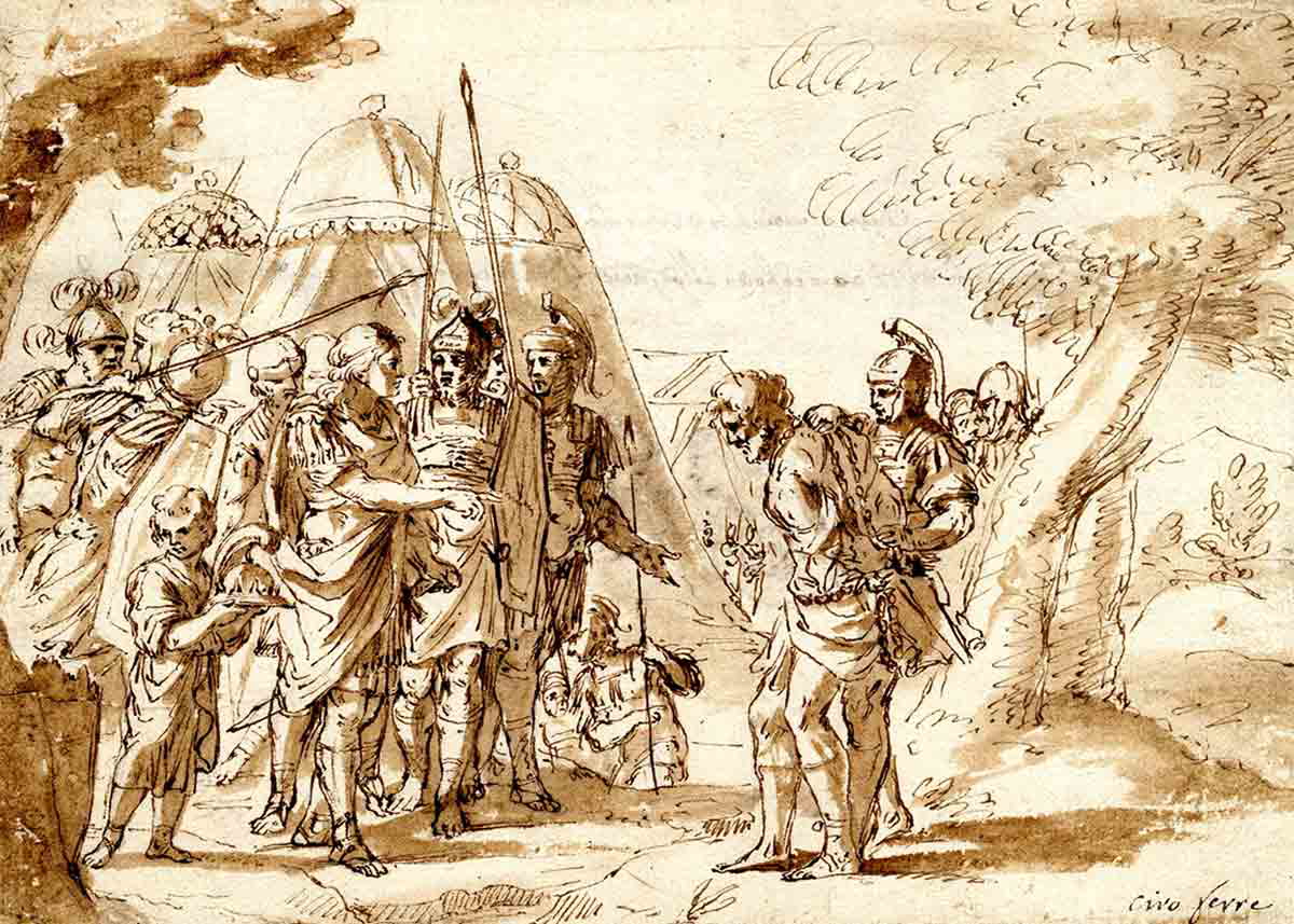 print bessus before alexander battle of jaxartes