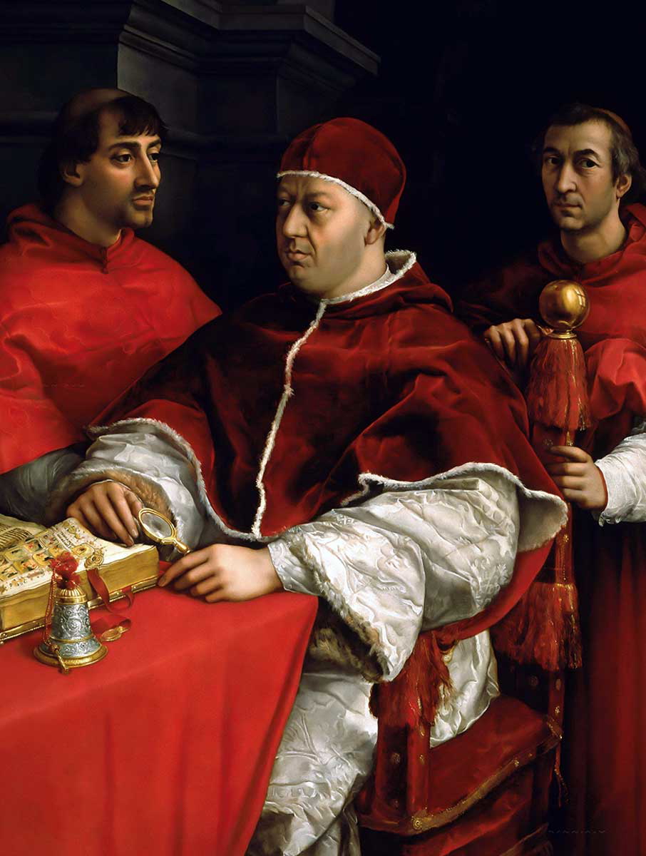 raphael portrait pope leo