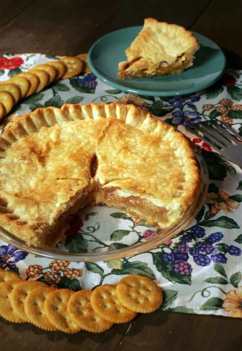 ritz crackers main ingredient mock apple pie