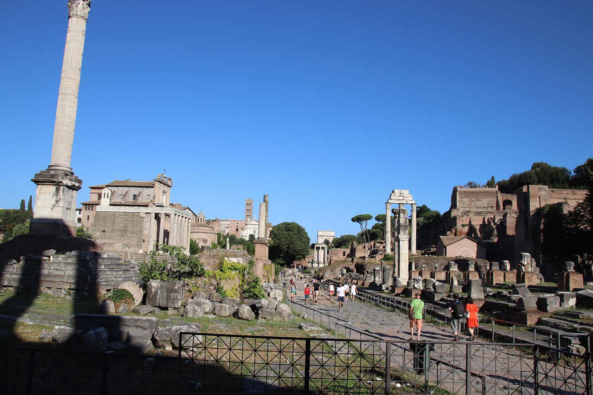 roman forum photo