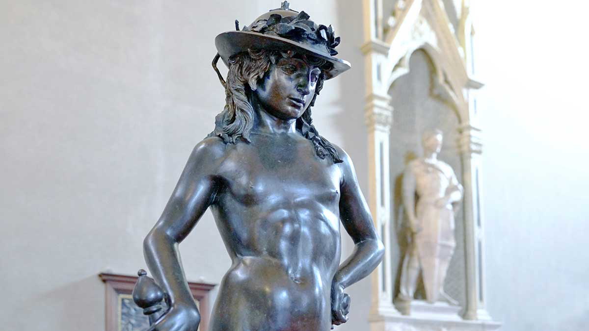 sculpture donatello david