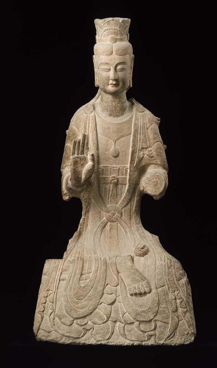 seated bodhisattva