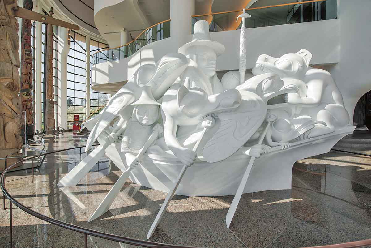 spirit of haida gwaii sculpture first nations canada
