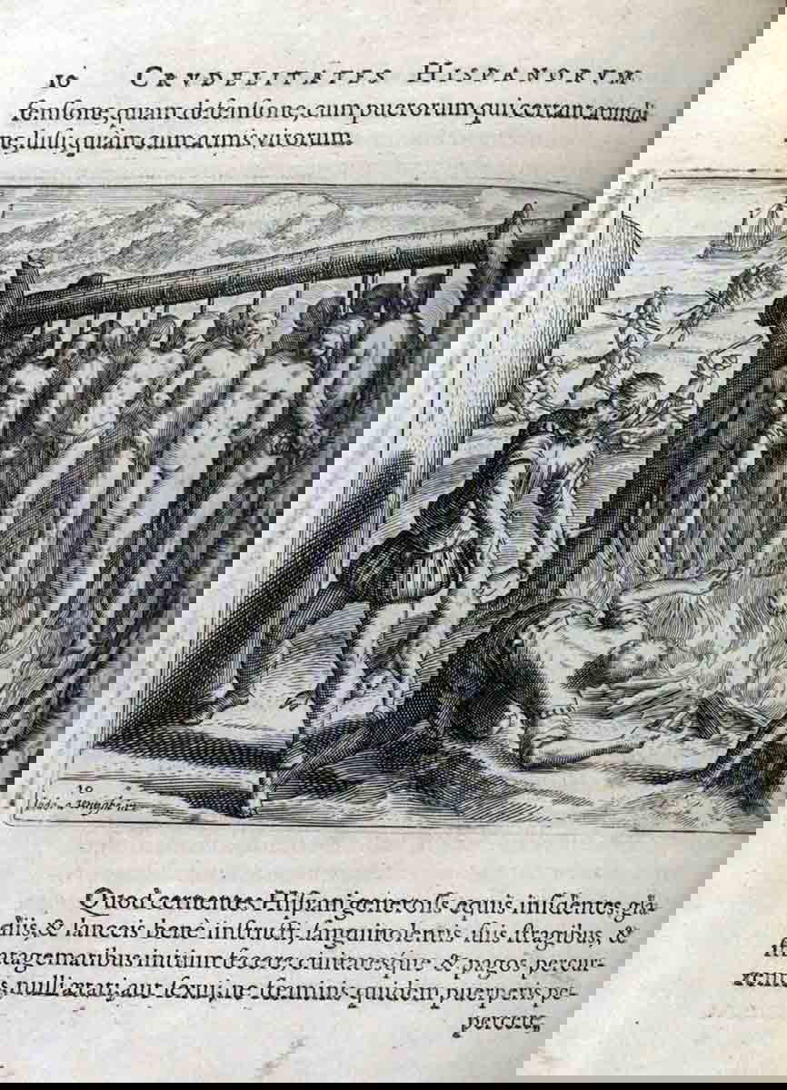 theodore debry killing natives indies