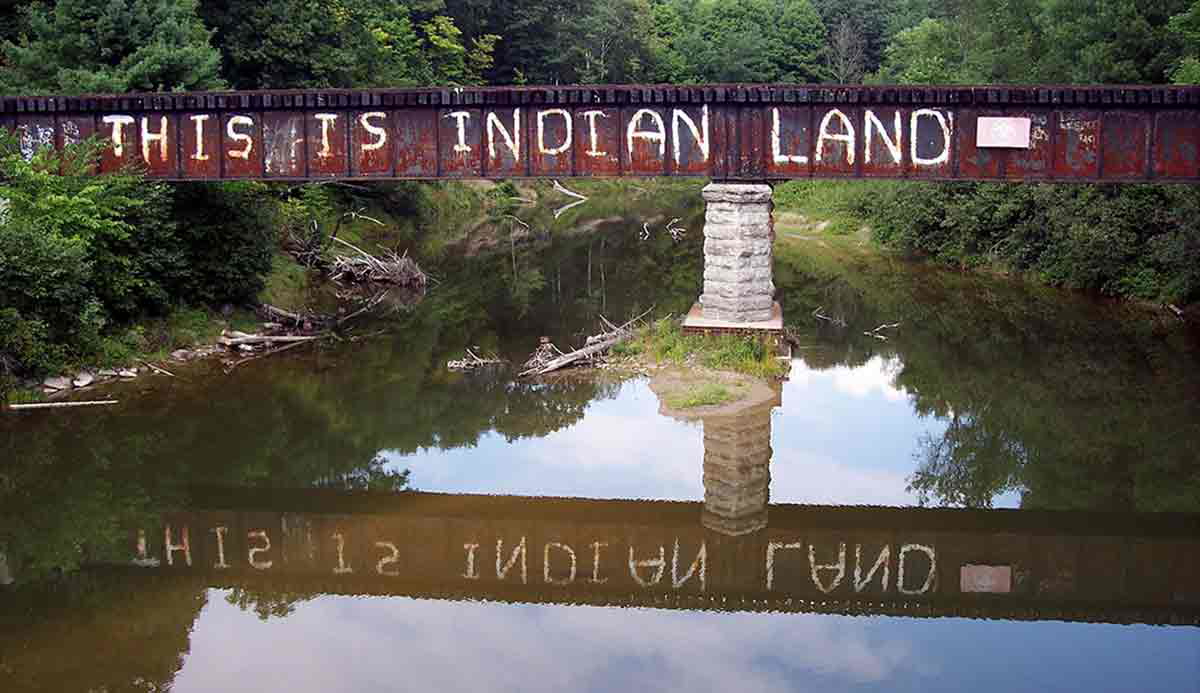 this is indian land garden river