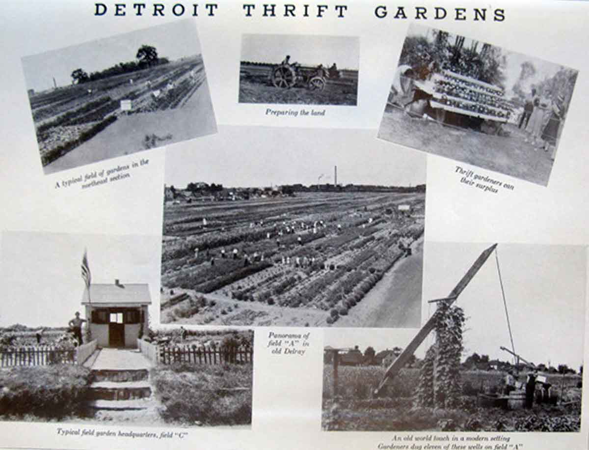 thrift gardens detroit pamphlet 1931