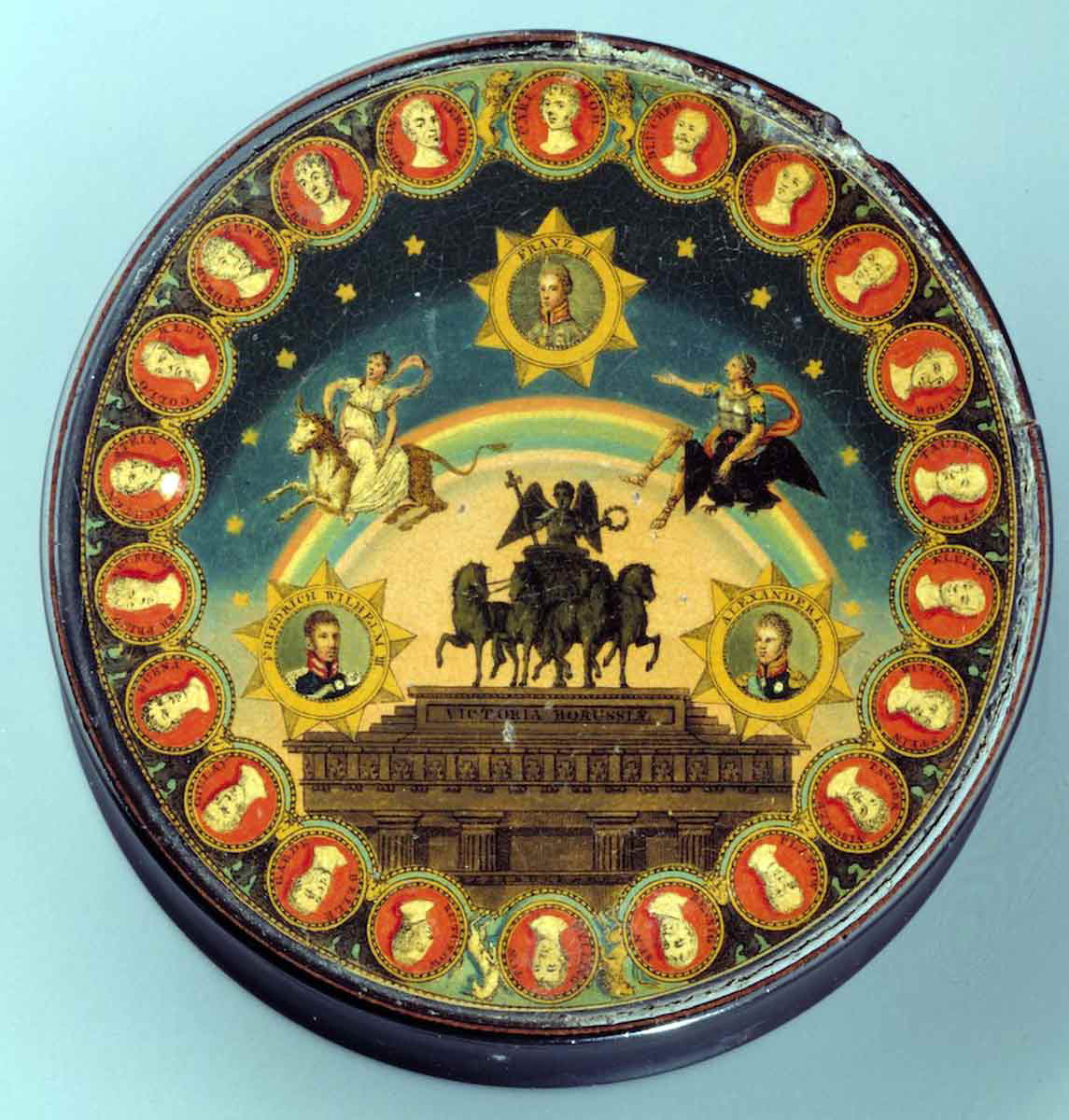 tobacco tin holy alliance 1815