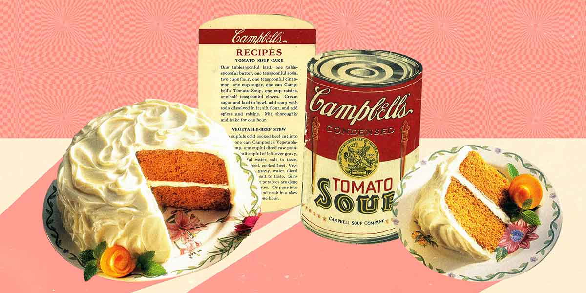 tomato soup cake campbells canned