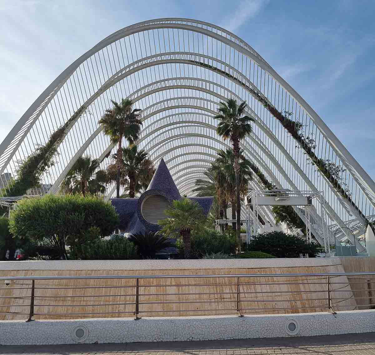 umbracle arts sciences valencia architecture