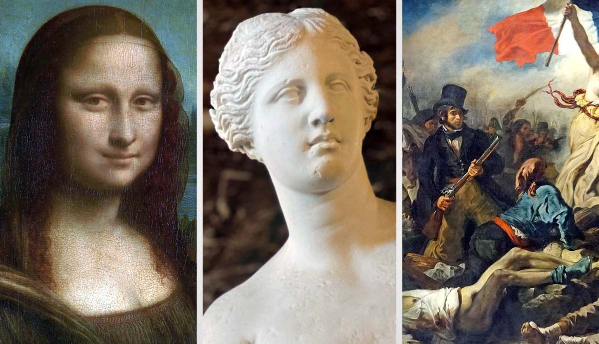 Paintings Inside The Louvre