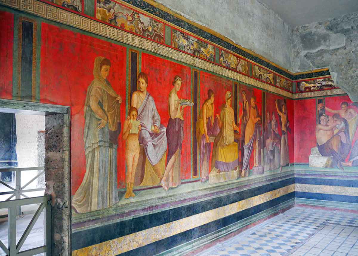 villa of the mysteries pompeii