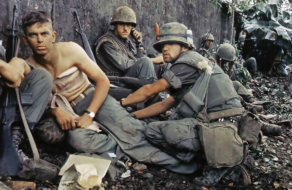 wounded soldier 1967