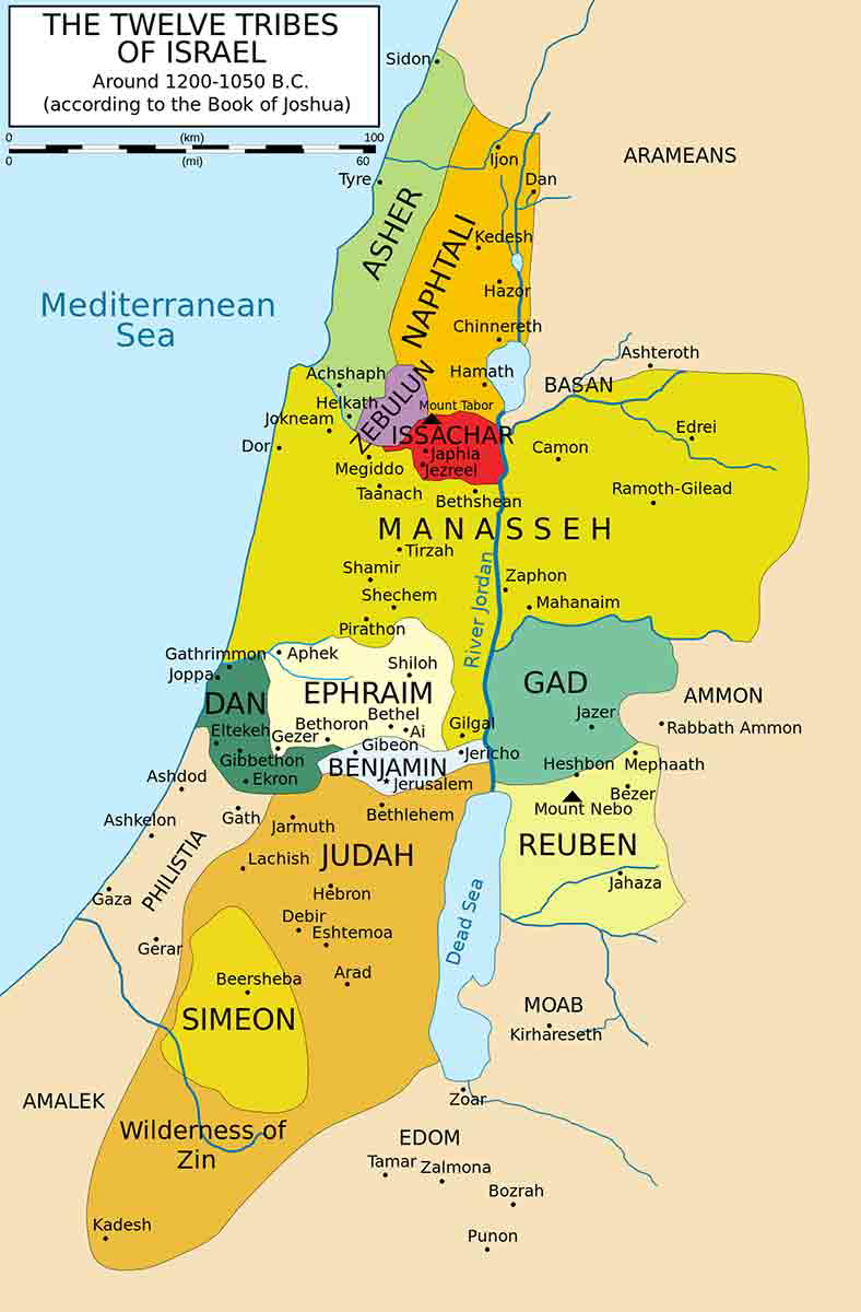 12 tribes israel