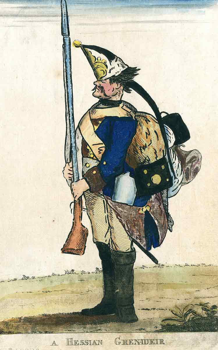 a hessian grenadier