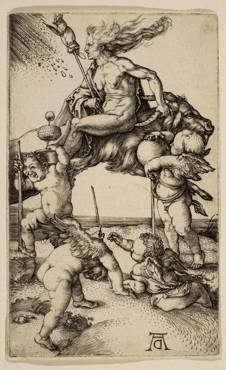 albrecht durer the witch engraving 1500