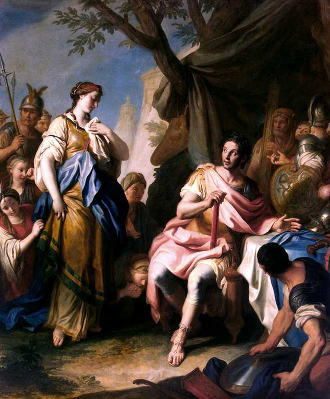 alexander the great roxana rotari painting