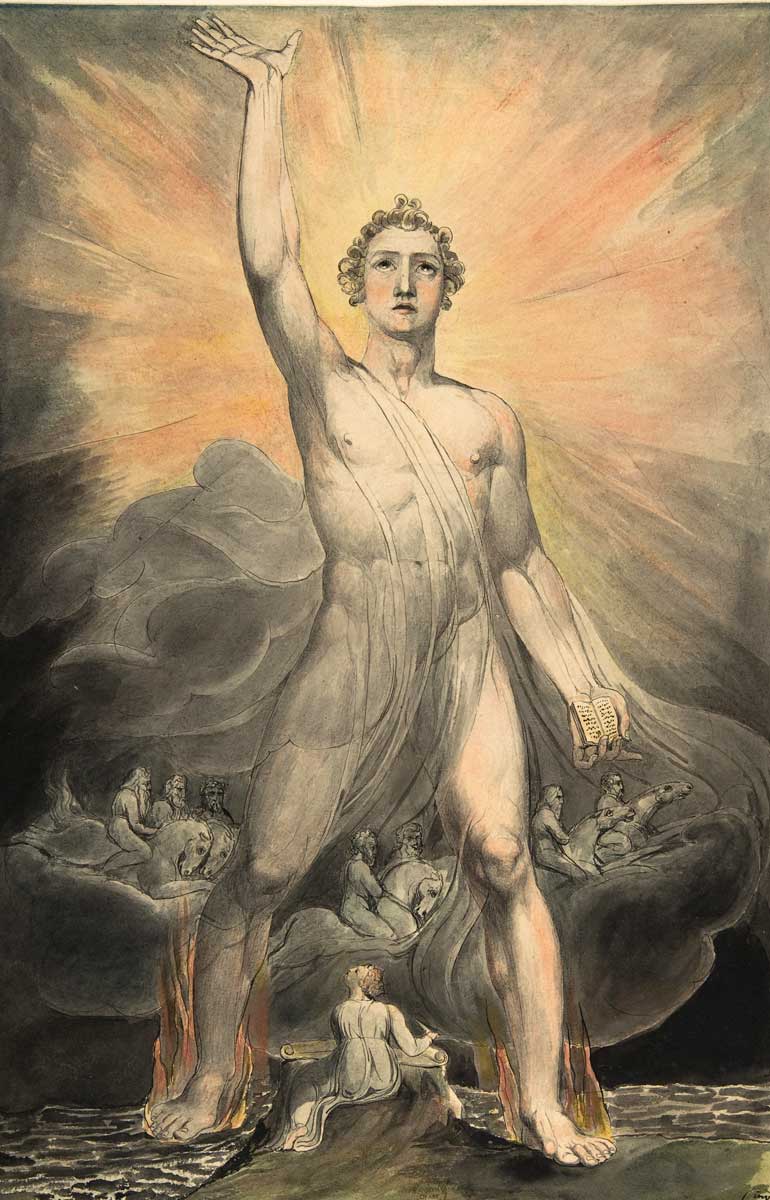 angel of revelation william blake
