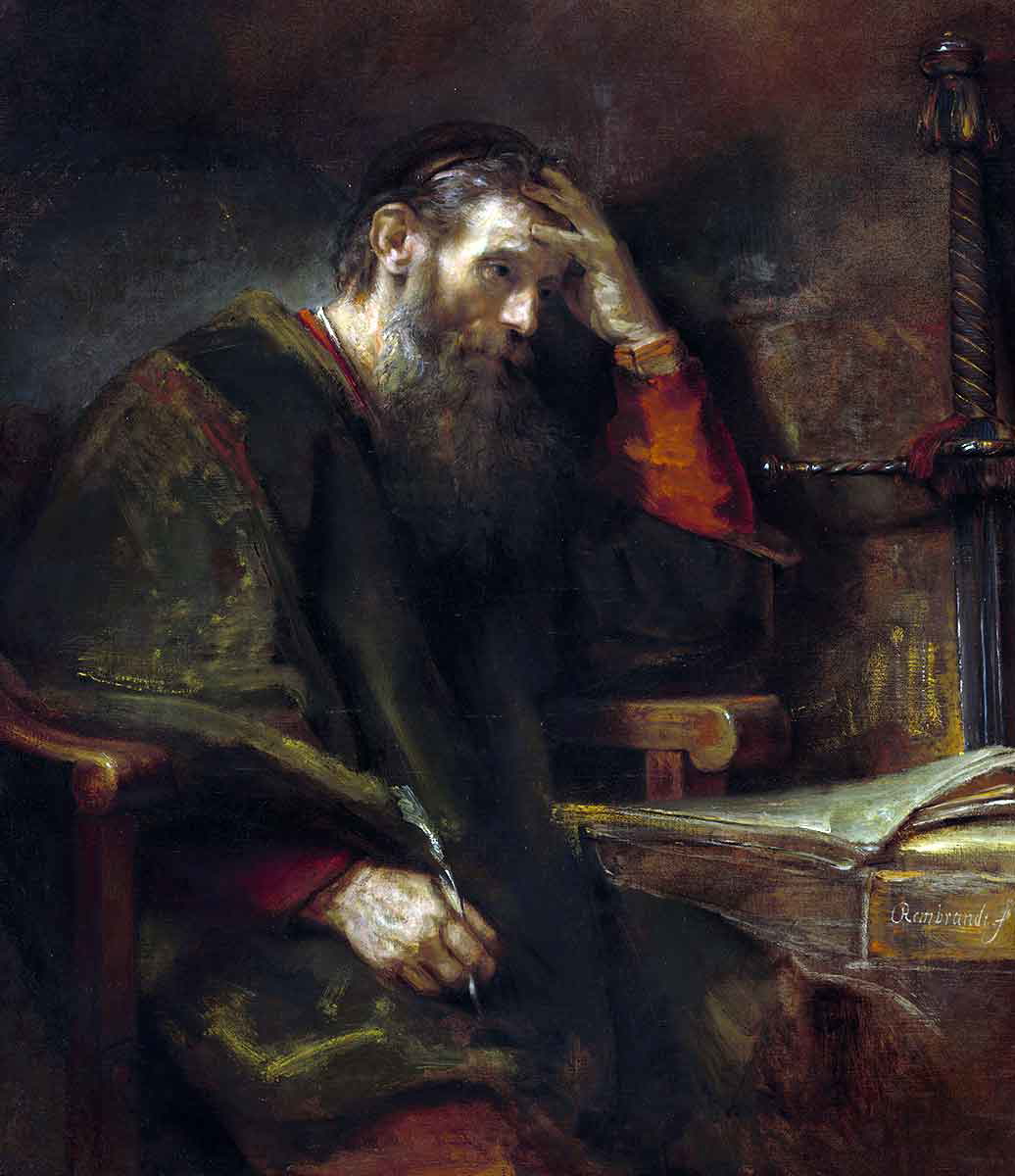 apostle paul rembrandt
