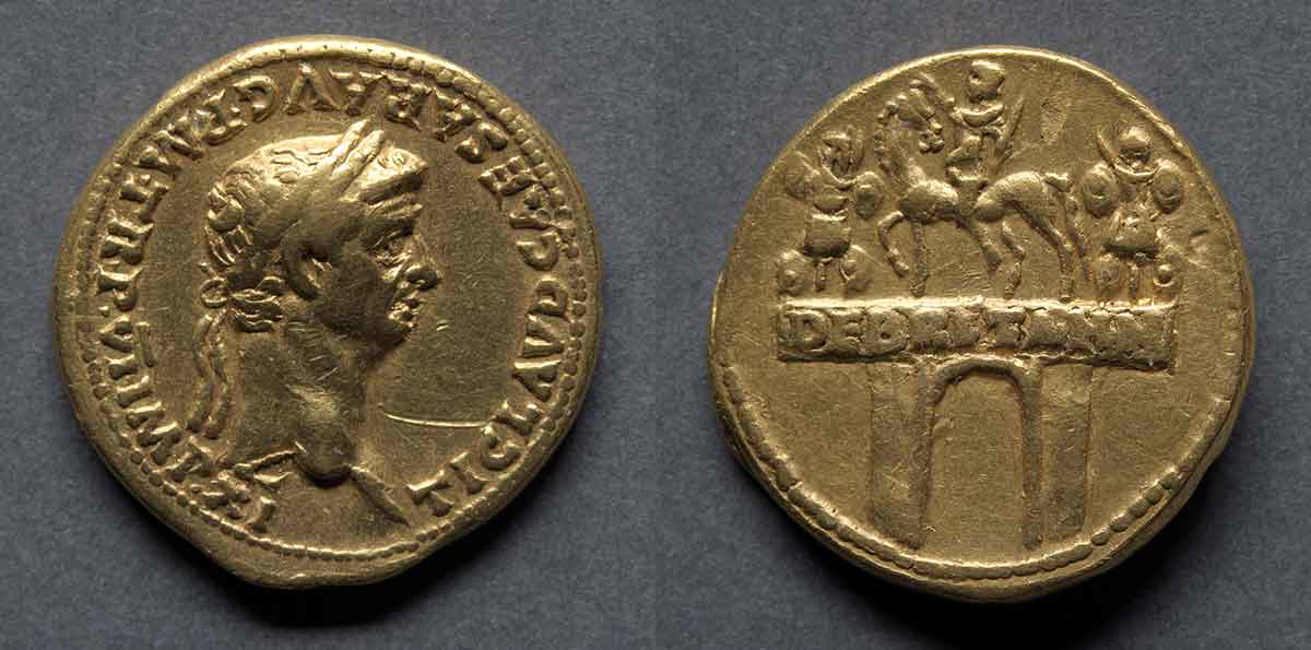 aureus claudius triumphalarch clevelandmuseumofart