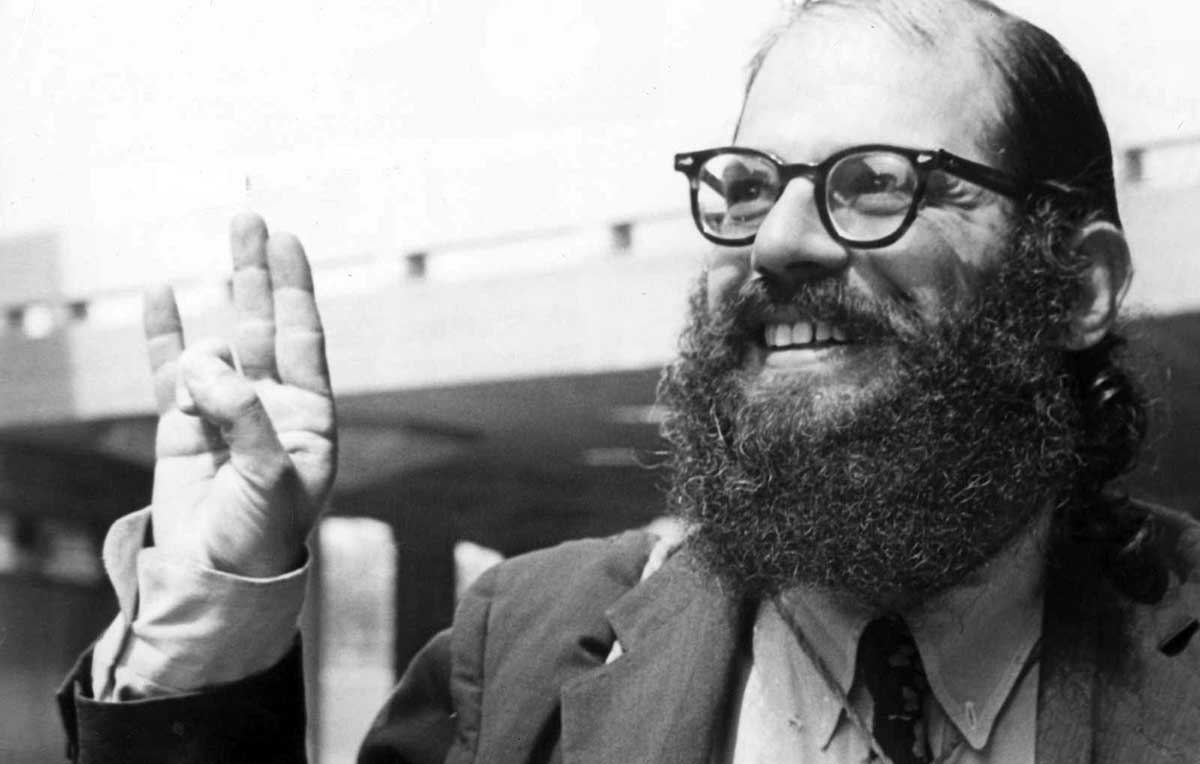 beat generation allen ginsberg portrait