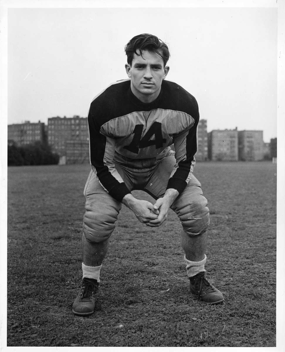 beat generation kerouac football columbia photograph
