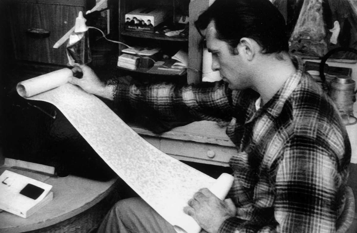 beat generation kerouac typewriter 1950 photograph