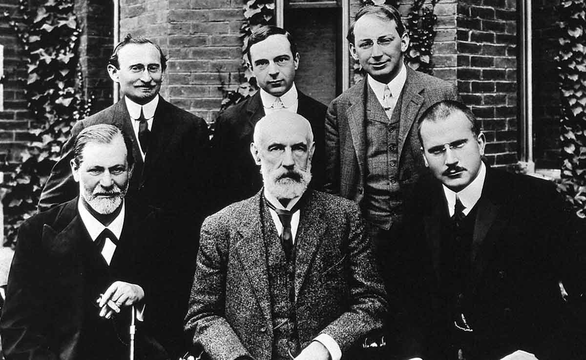 carl jung sigmund freud group picture clark university