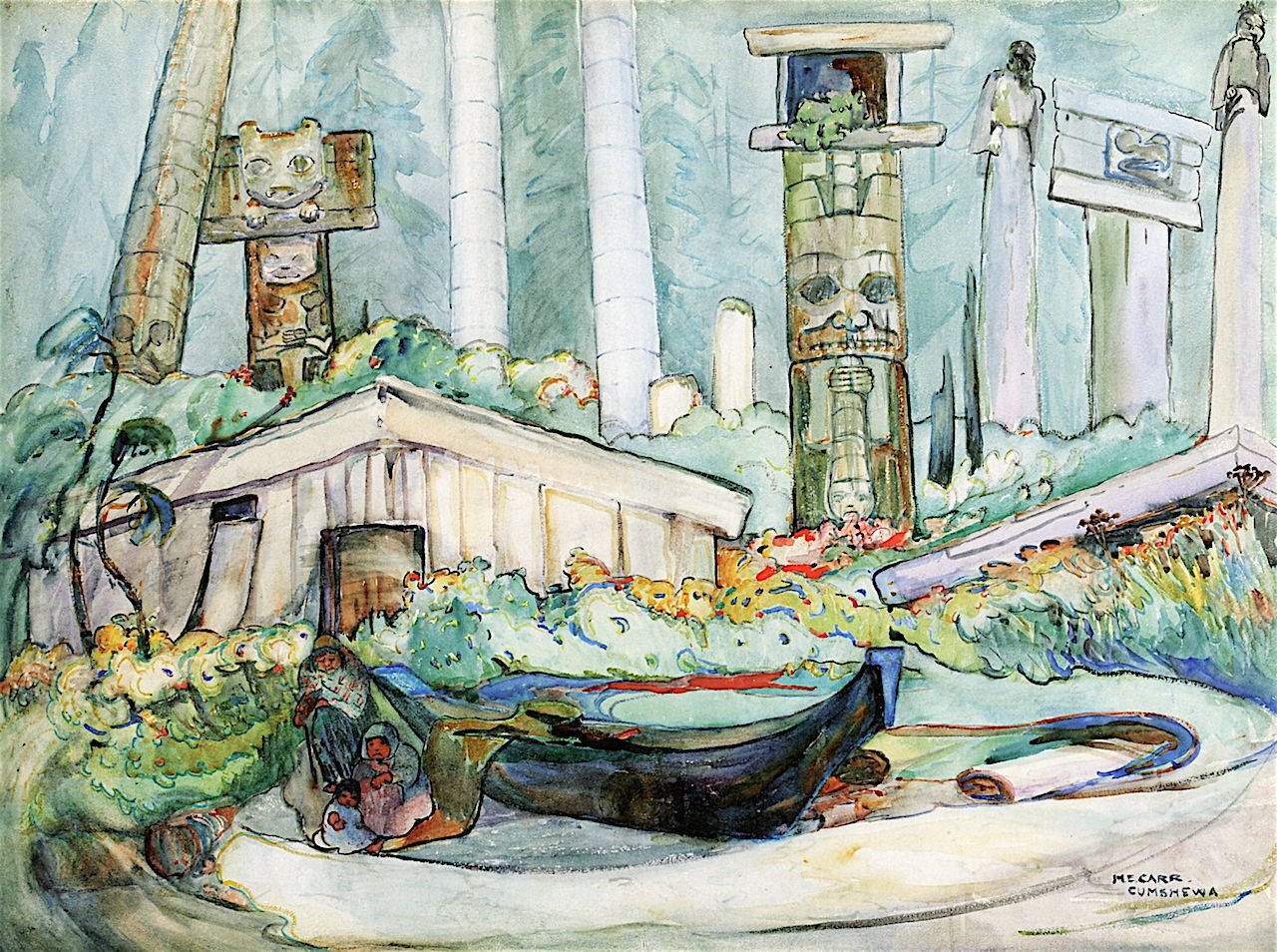 cumshewa emily carr painting