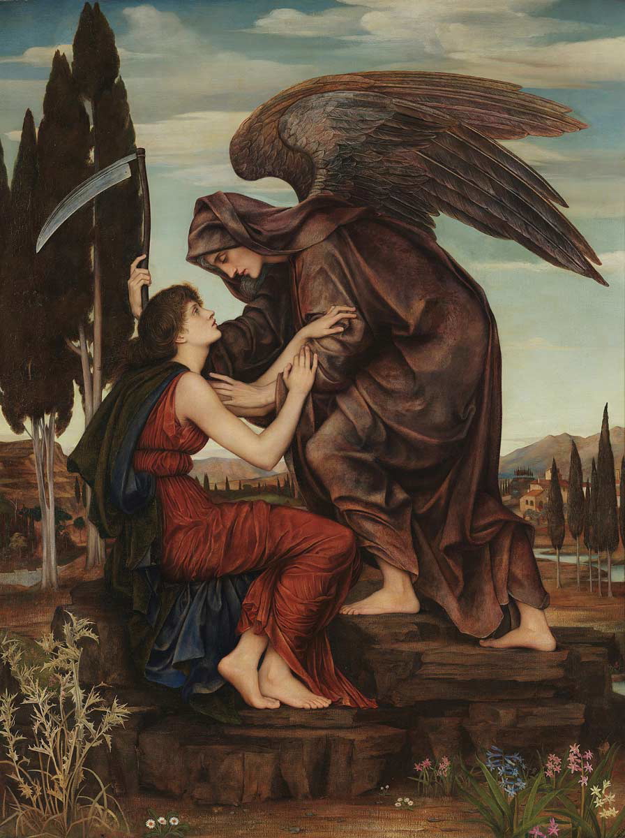 de morgan angel death painting