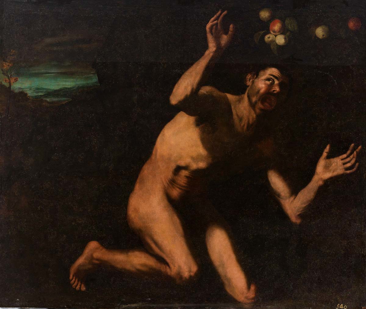 de ribera tantalo painting tartarus