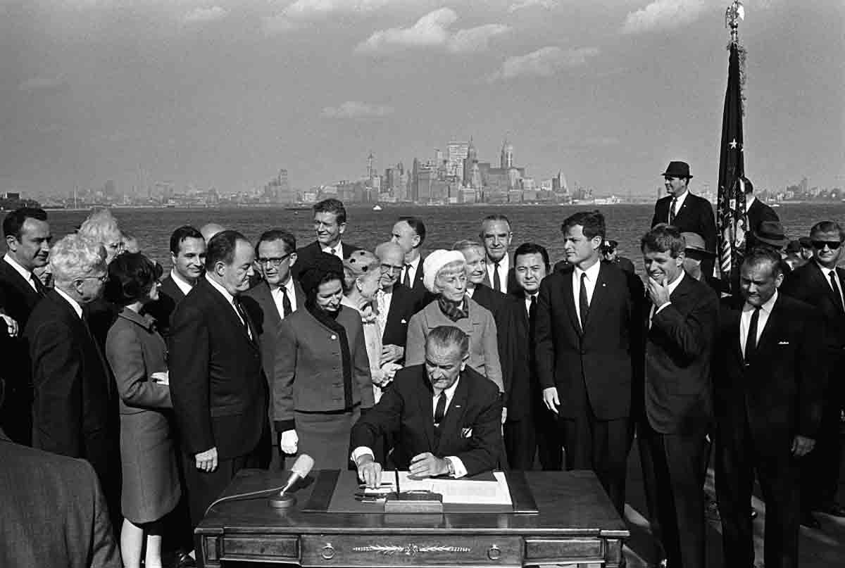 democratic presidents lyndon b johnson
