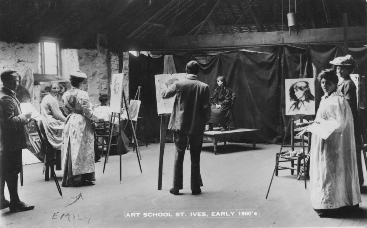 emily carr art school st ives 1900