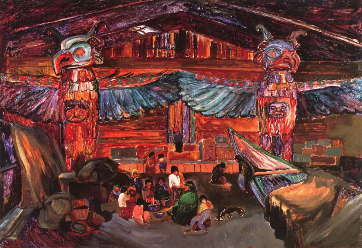 emily carr indian house 1913